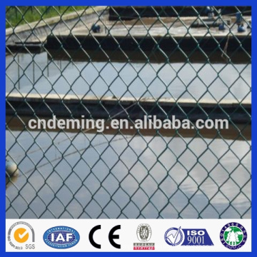 wholesale used chain link fence with factory price, hot sell galvanized chain link fence